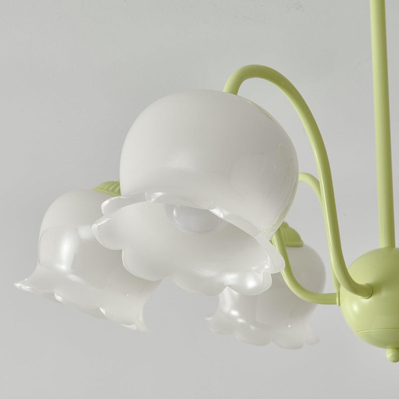 Matcha Resin Flower Chandelier