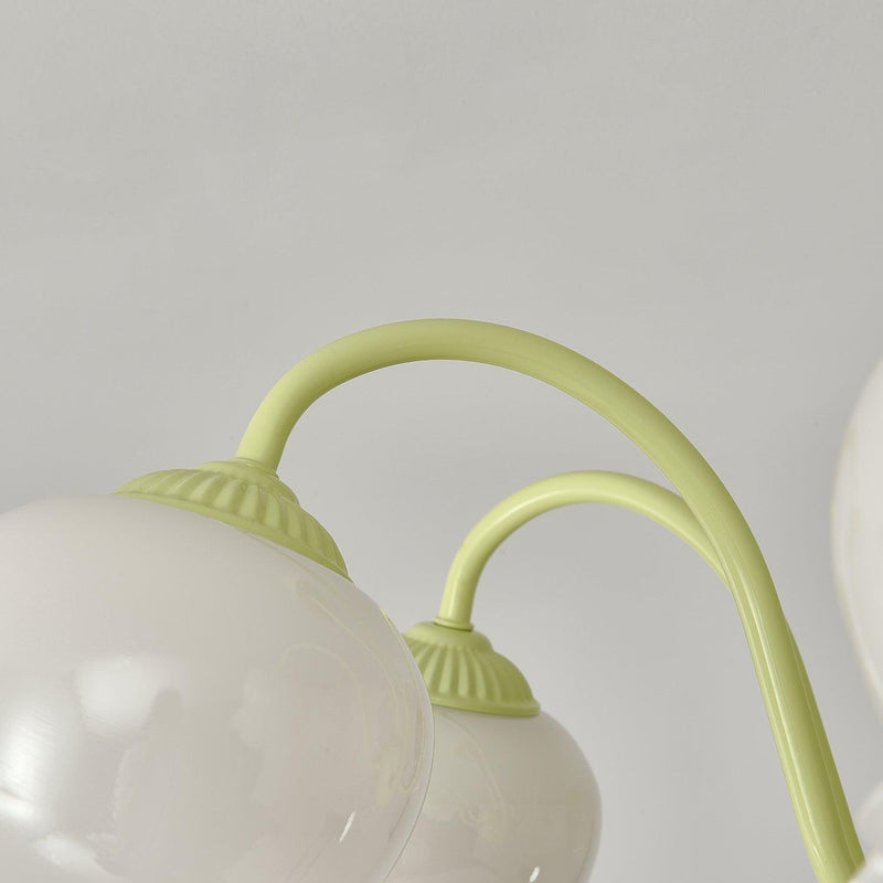 Matcha Resin Flower Chandelier