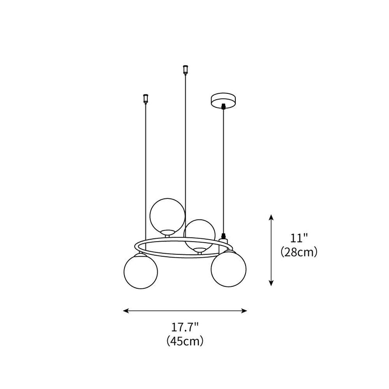 Maytoni Ring Chandelier