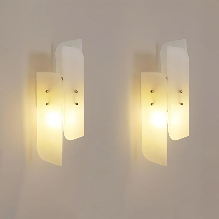 Megalith Alabaster Wall Light 5.9"