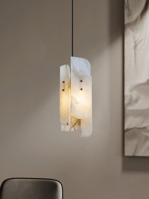 Megalith Alabaster Pendant Light 5.9"