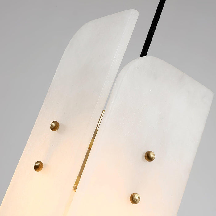 Megalith Alabaster Pendant Light 5.9"