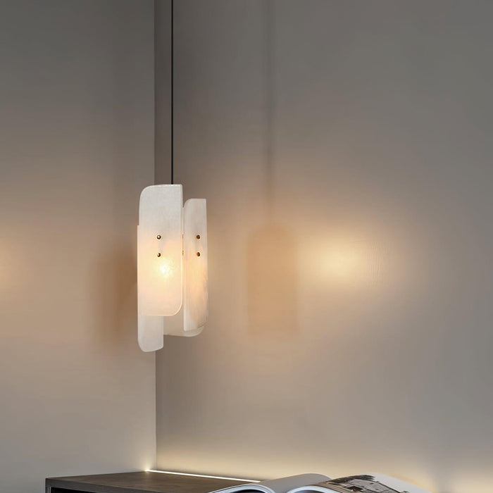 Megalith Alabaster Pendant Light 5.9"