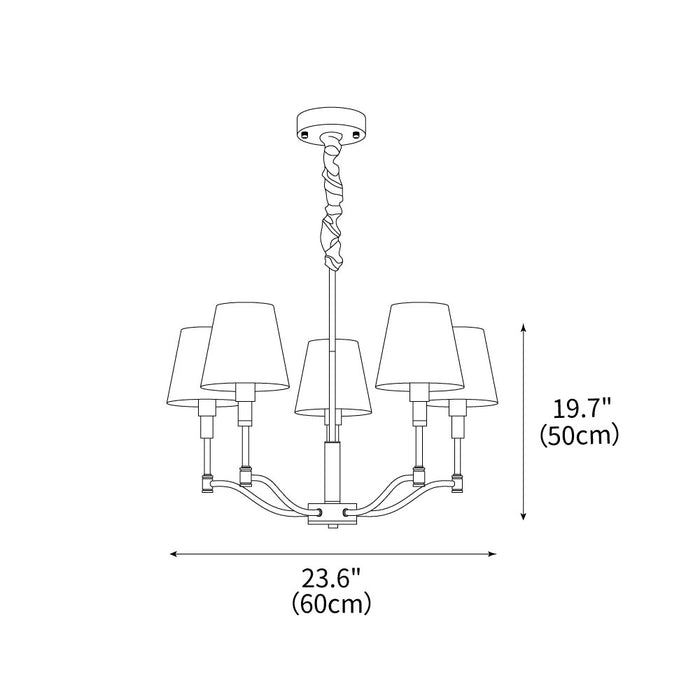 Meridian Century Chandelier