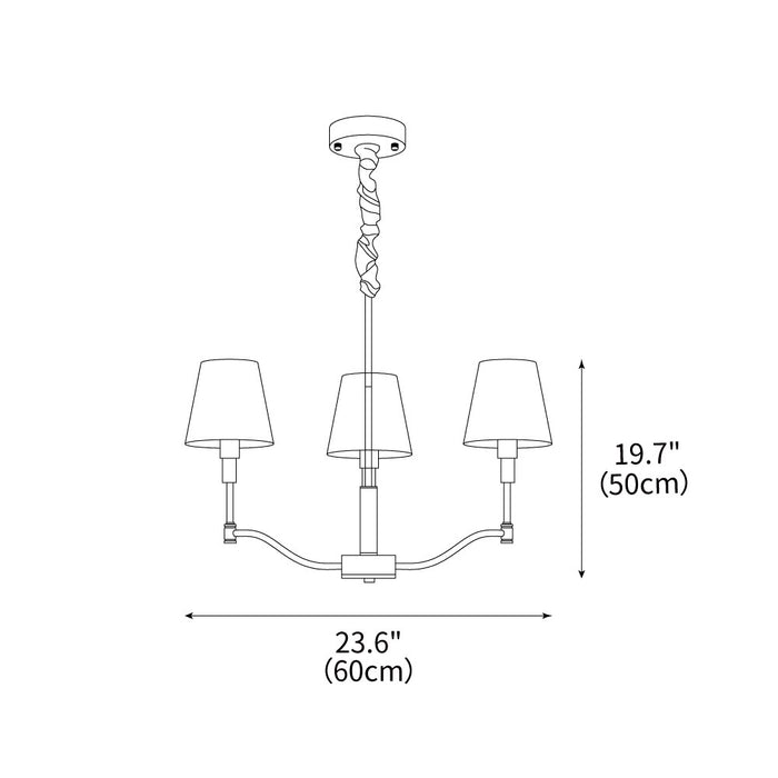 Meridian Century Chandelier