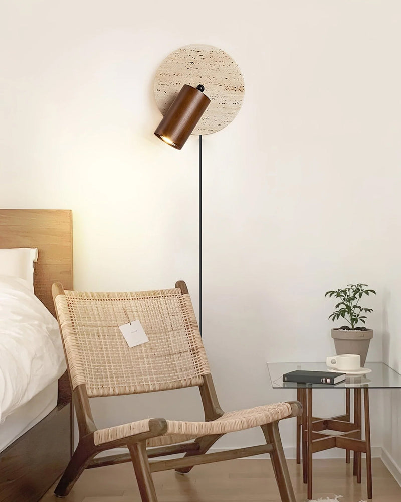 Miadi Plug In Wall Lamp 7.1"