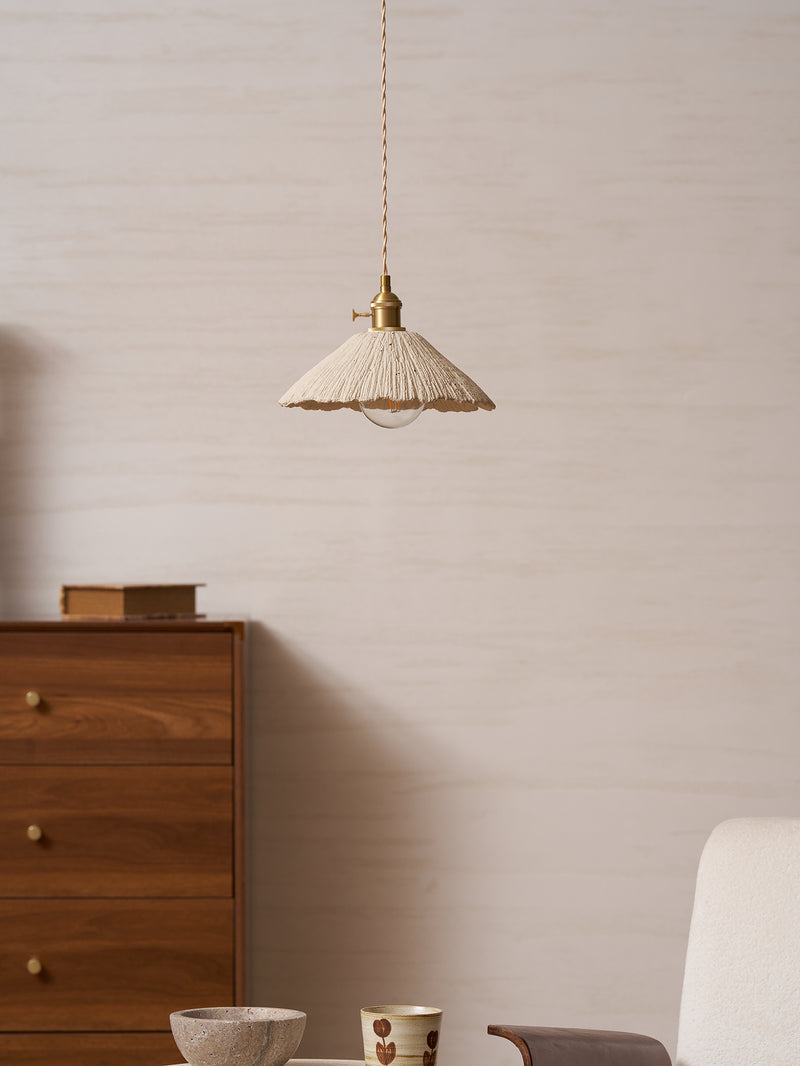 Microcement Pendant Lamp