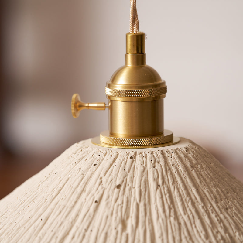 Microcement Pendant Lamp