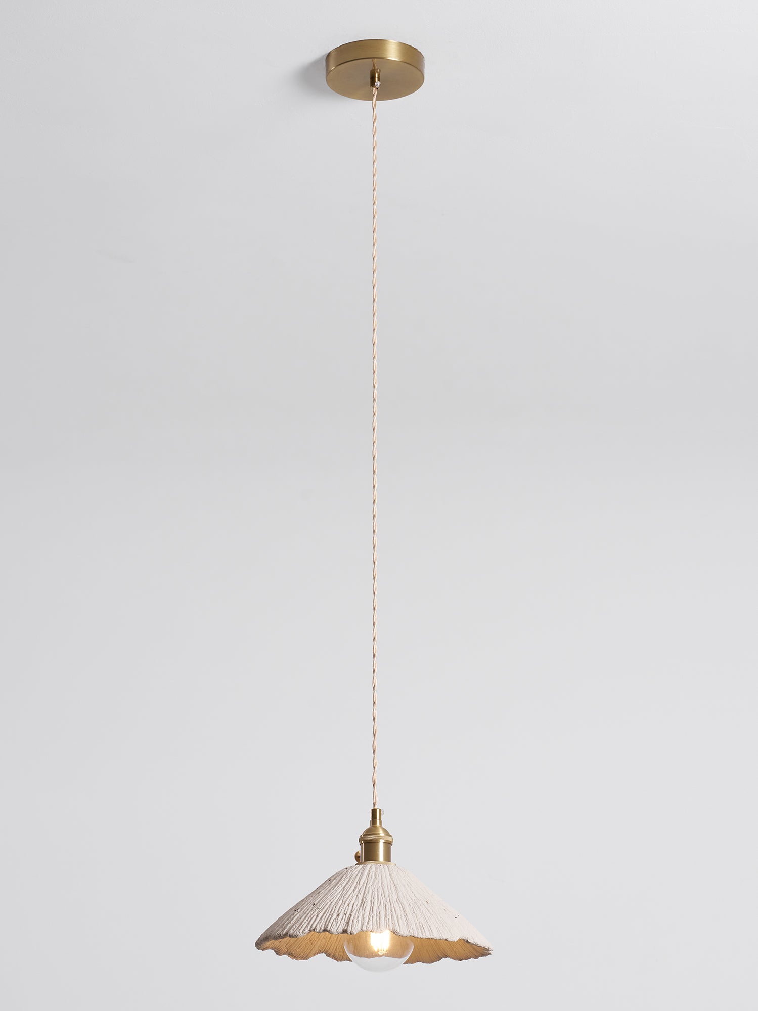 Microcement Pendant Lamp — Mooiehome