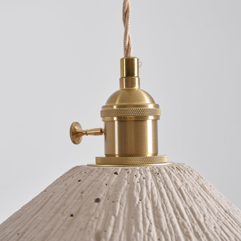 Microcement Pendant Lamp