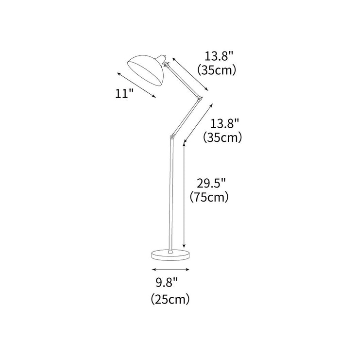 Midas Touch  Floor Lamp 9.8"