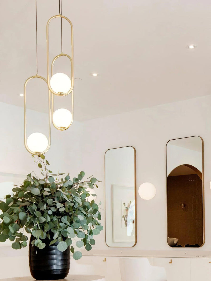 Mila Brass Pendant Lamp