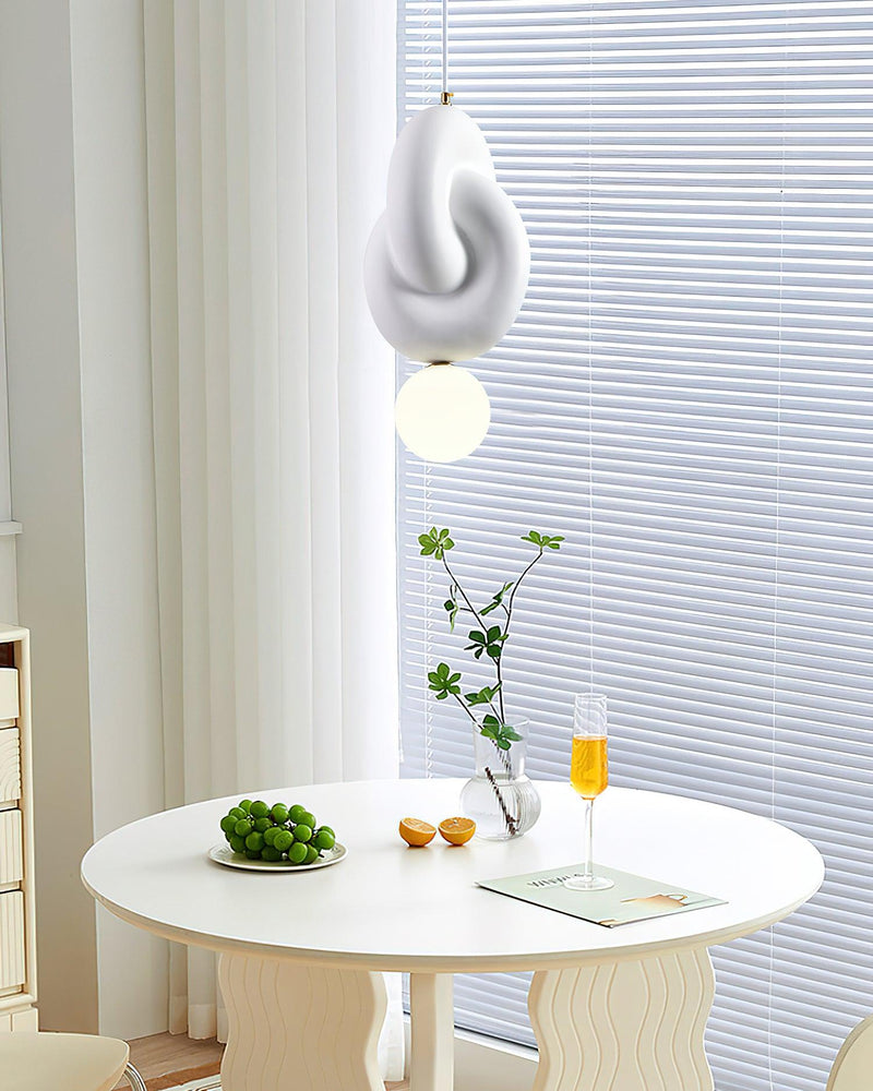 Milk White Blend Pendant Light