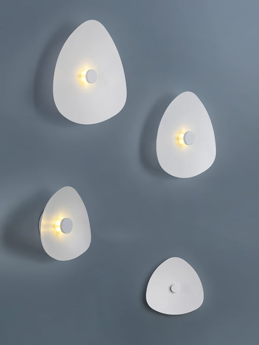 Minimale schilferige wandlamp