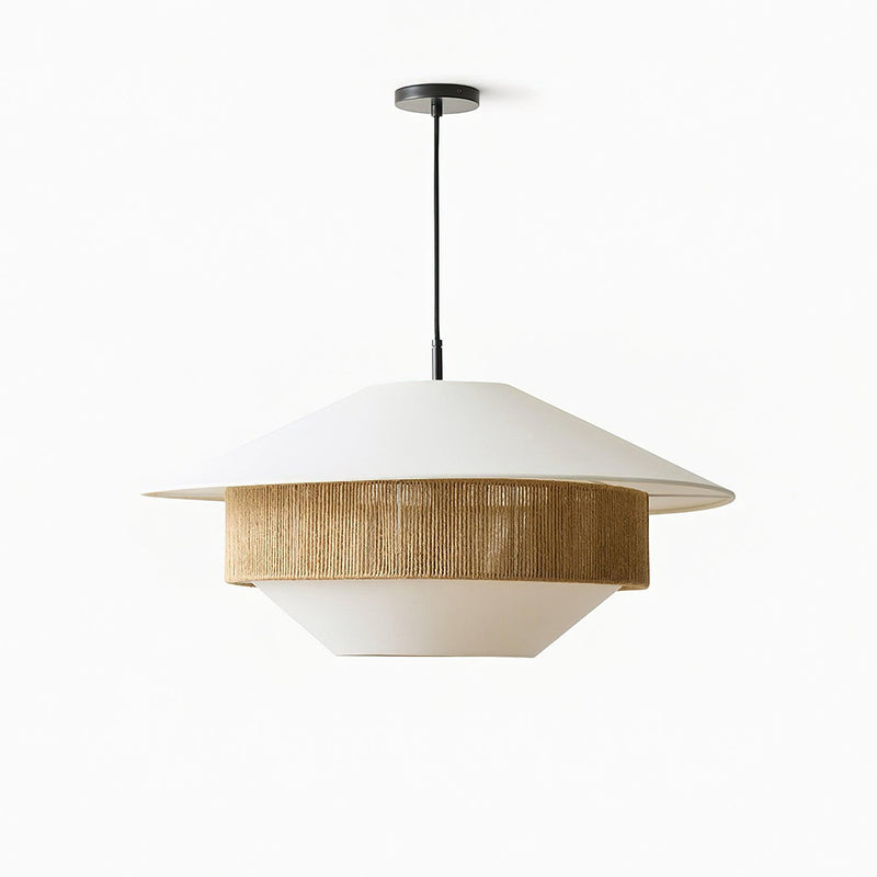 Mixed Woven Pendant Light