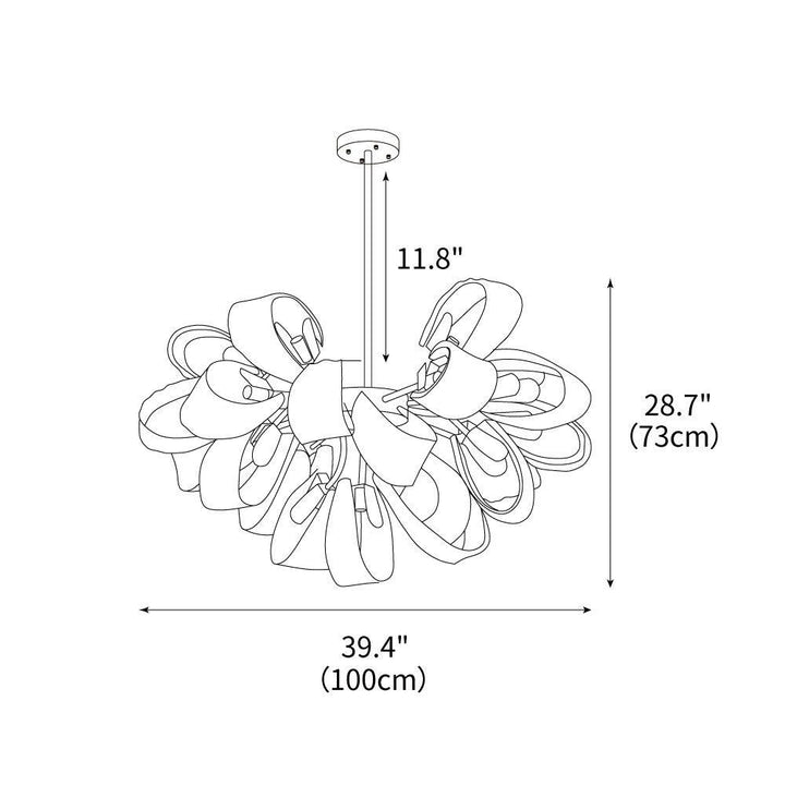 Mocenigo Azure Chandelier – detail 34