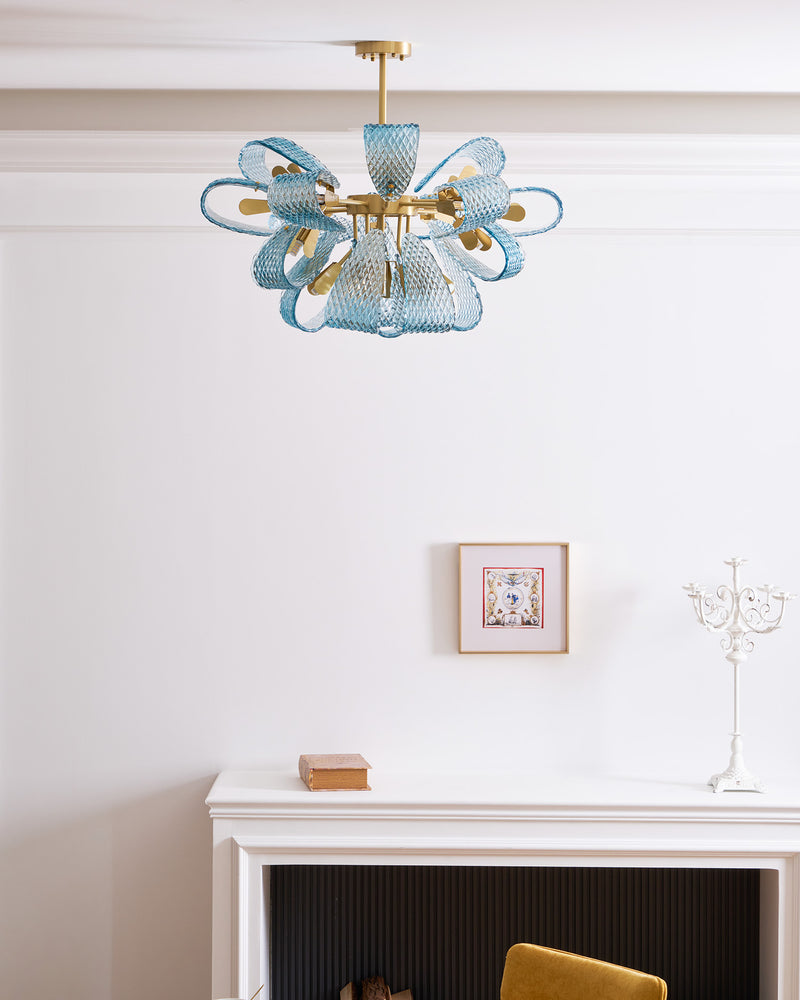 Mocenigo Azure Chandelier