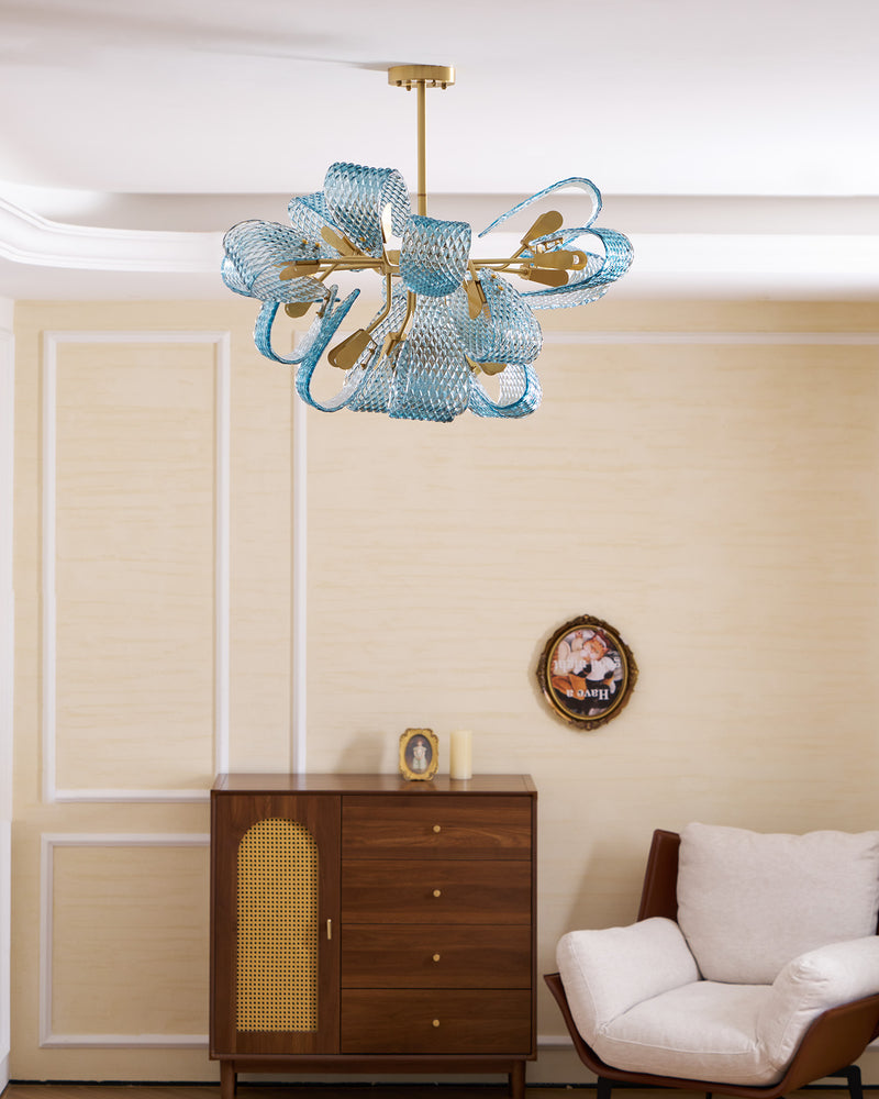 Mocenigo Azure Chandelier