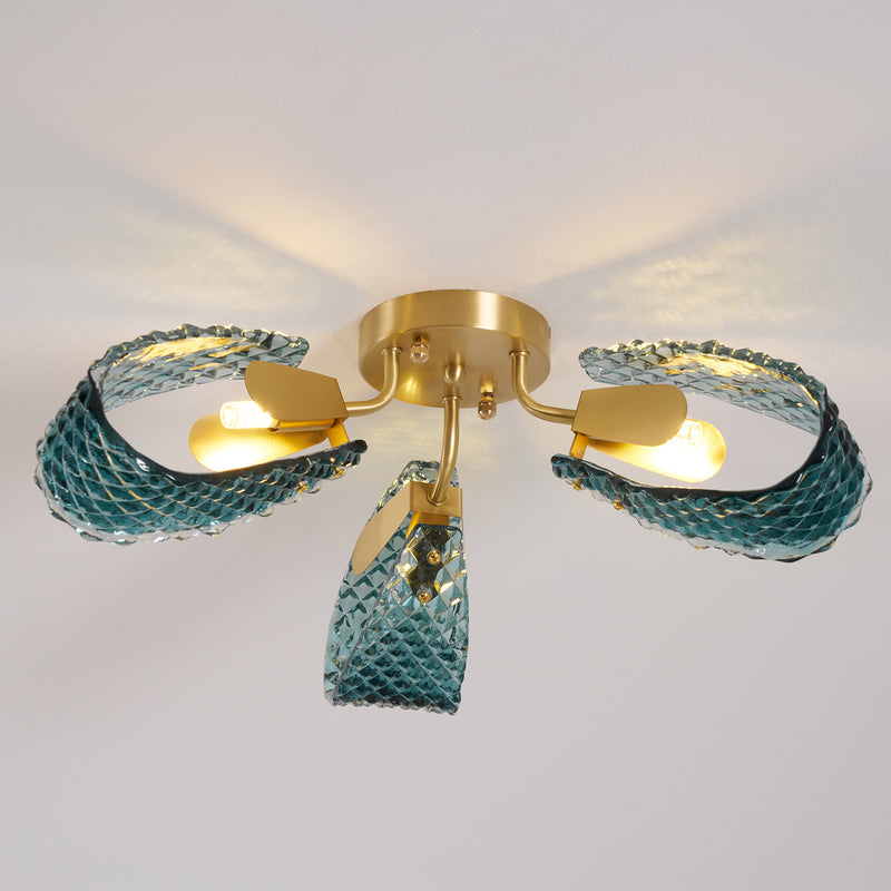 Mocenigo Azure Ceiling Light