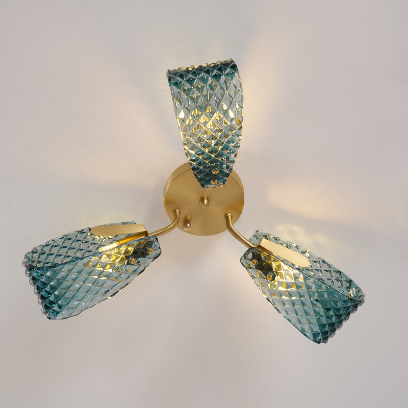 Mocenigo Azure Ceiling Light