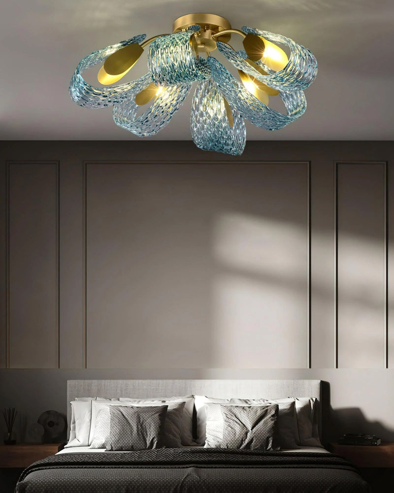 Mocenigo Azure Ceiling Light