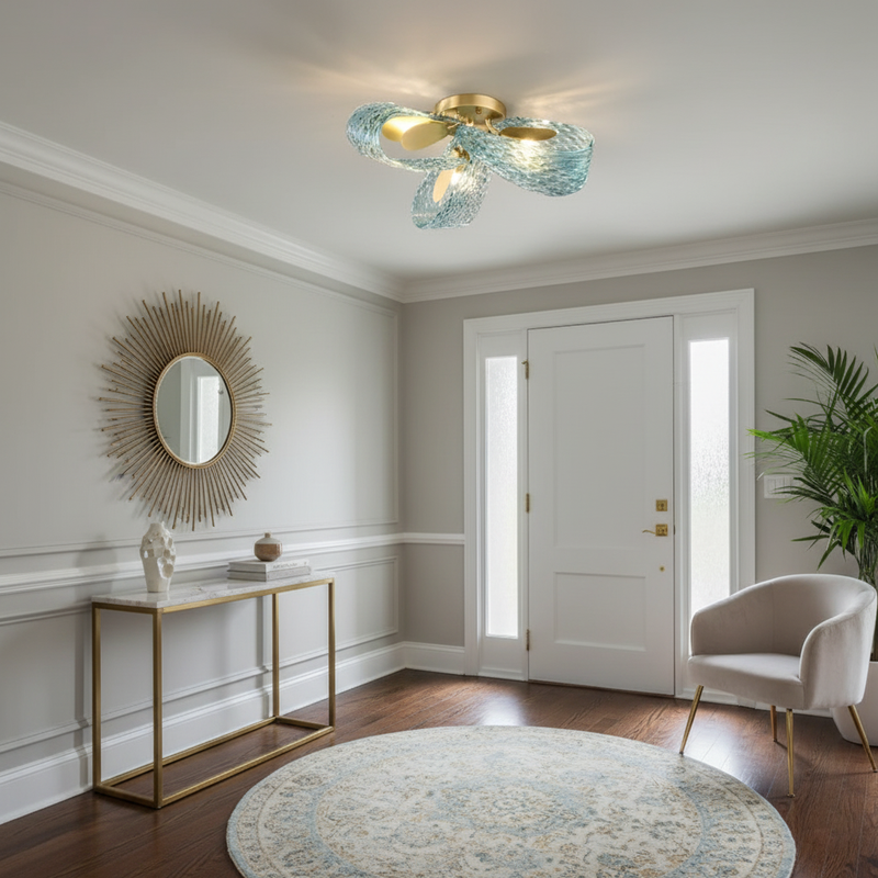 Mocenigo Azure Ceiling Light