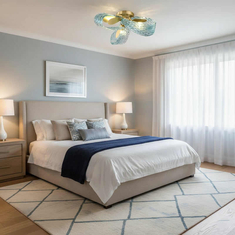 Mocenigo Azure Ceiling Light