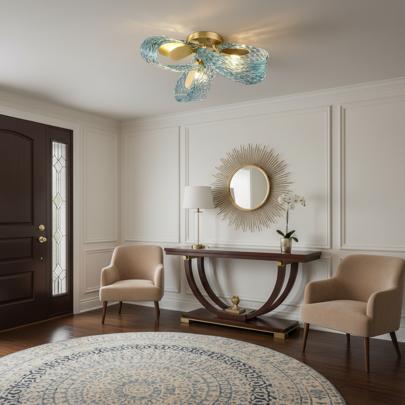 Mocenigo Azure Ceiling Light