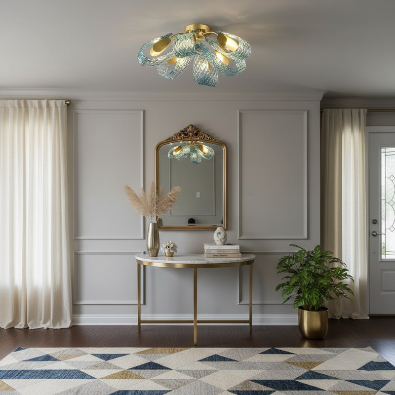 Mocenigo Azure Ceiling Light