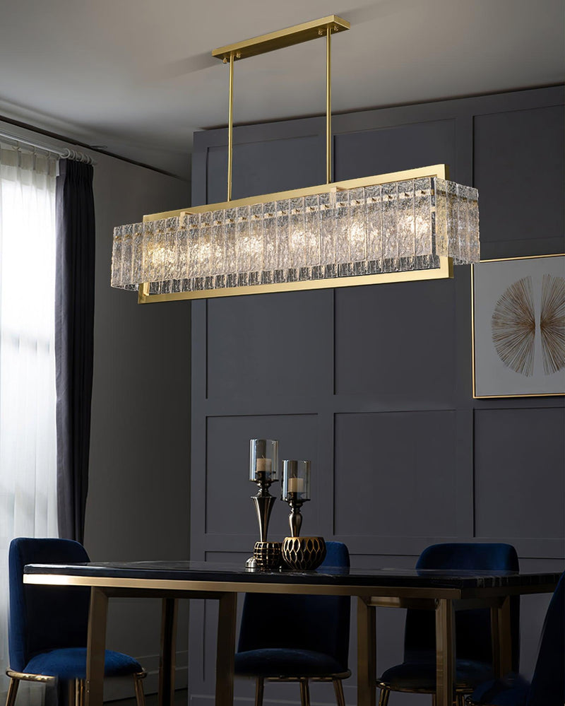 Modern Drum Chandelier