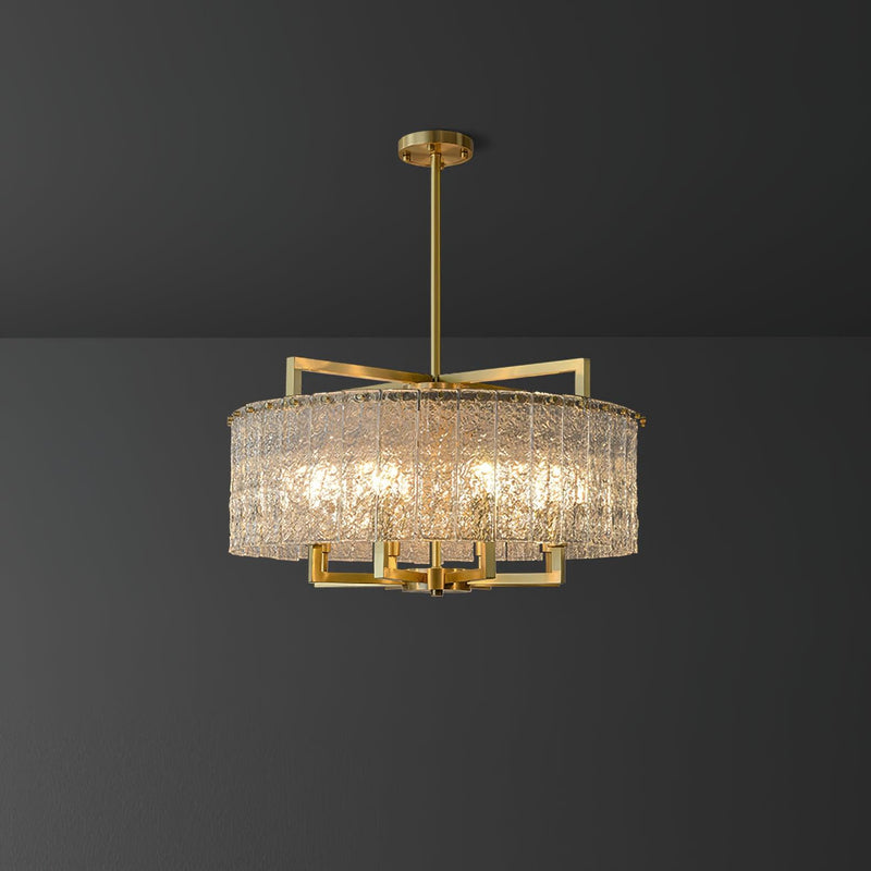 Modern Drum Chandelier