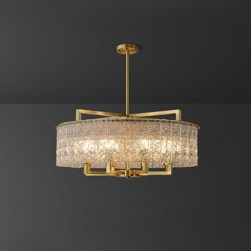 Modern Drum Chandelier