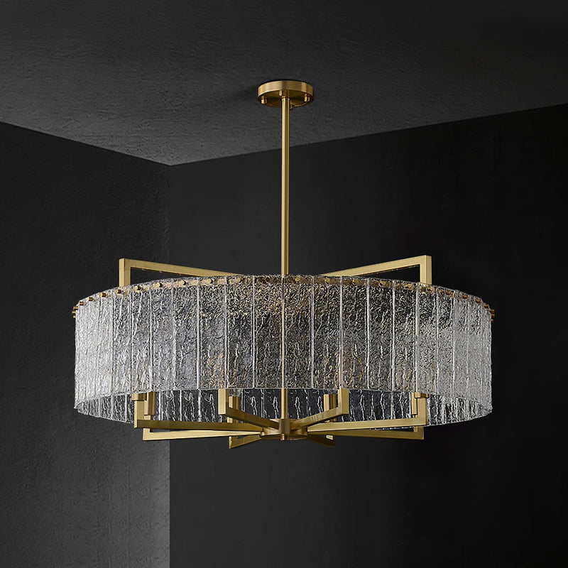 Modern Drum Chandelier