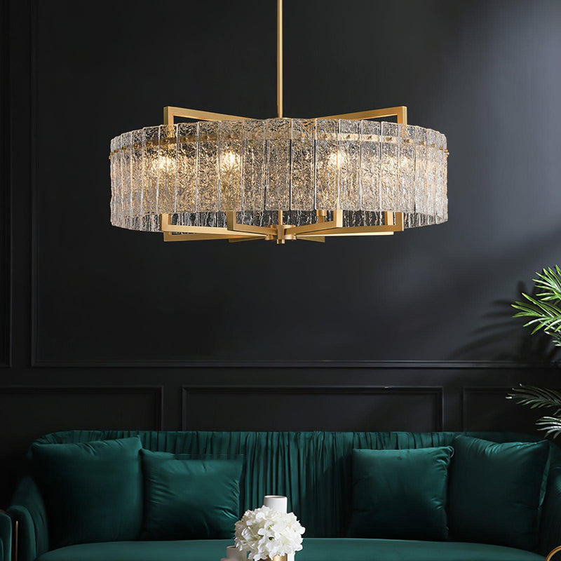 Modern Drum Chandelier