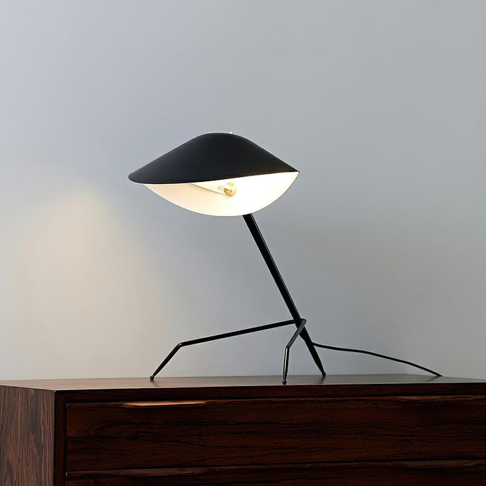 Modern Tripod Table Lamp 12.6"