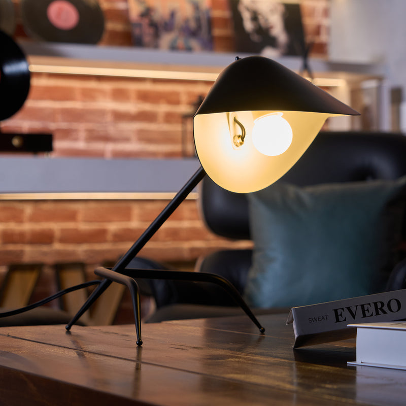 Modern Tripod Table Lamp 12.6"