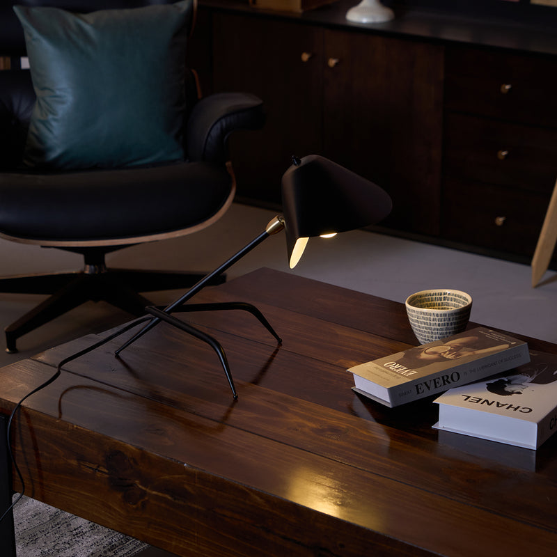 Modern Tripod Table Lamp 12.6"