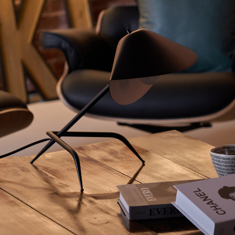 Modern Tripod Table Lamp 12.6"