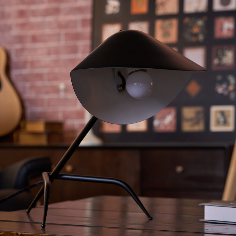 Modern Tripod Table Lamp 12.6"
