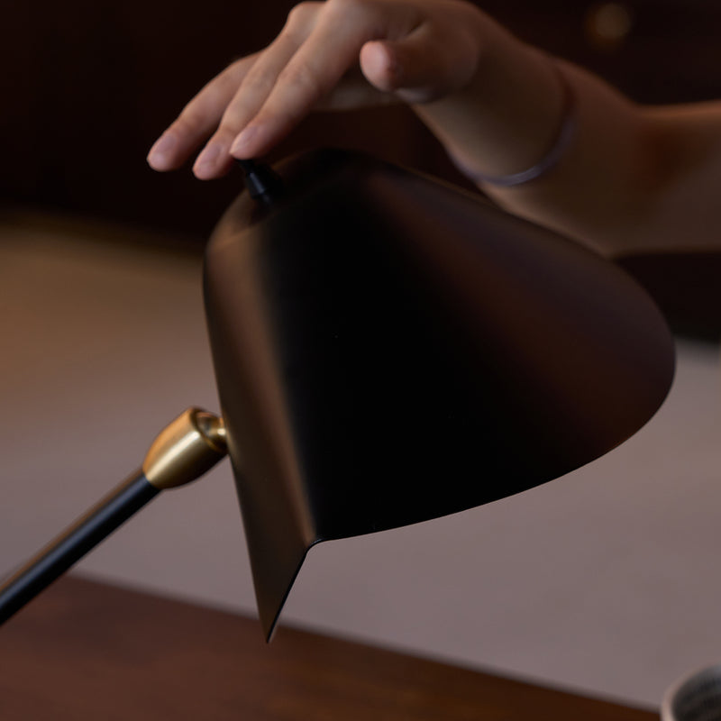 Modern Tripod Table Lamp 12.6"