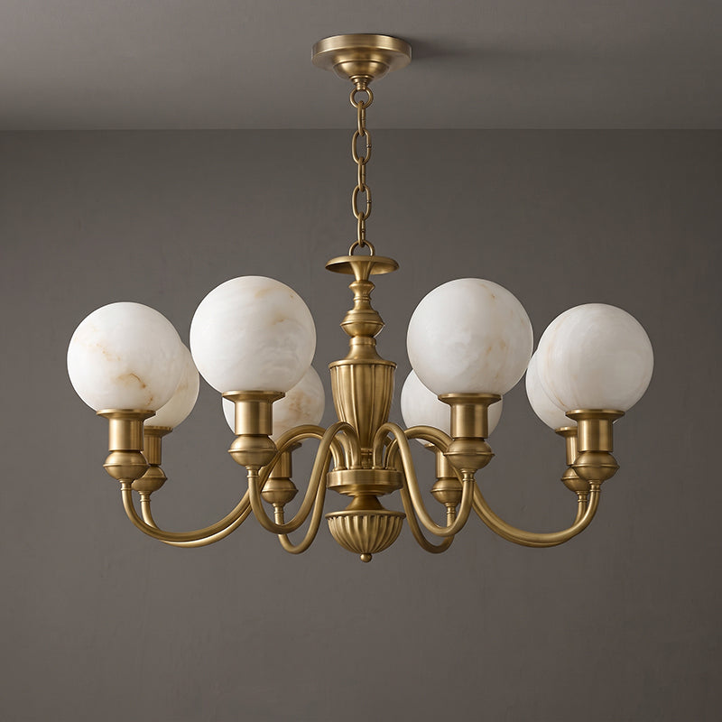 Orbelle Alabaster Chandelier