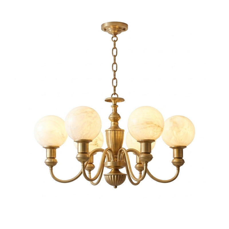 Orbelle Alabaster Chandelier