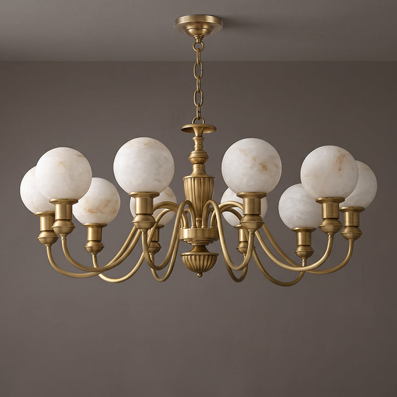 Orbelle Alabaster Chandelier