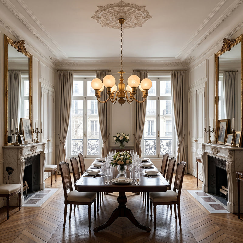 Orbelle Alabaster Chandelier