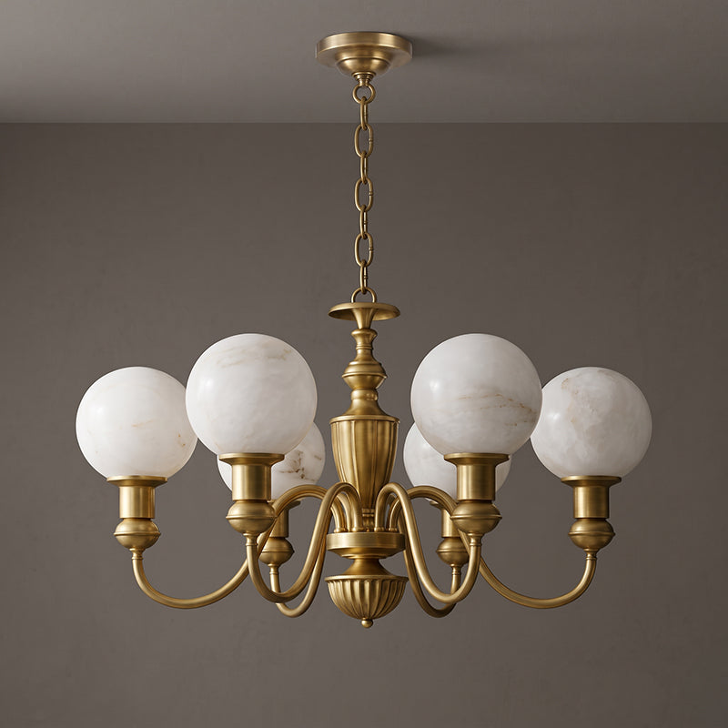 Orbelle Alabaster Chandelier