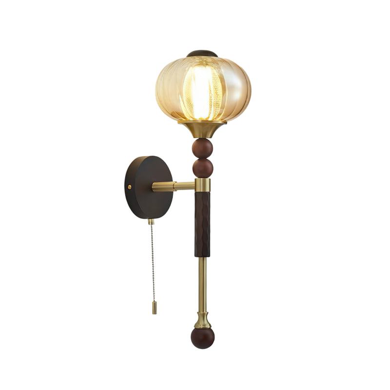 Colonia Vintage Globe Wall Lamp