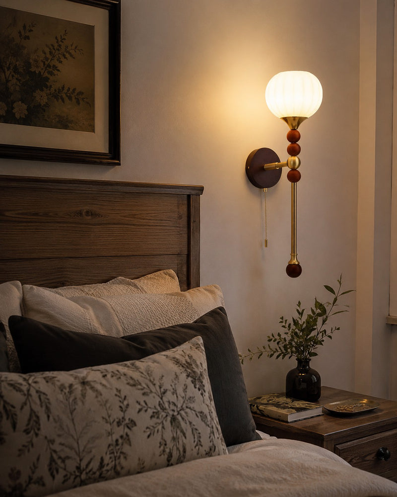 Colonia Vintage Globe Wall Lamp