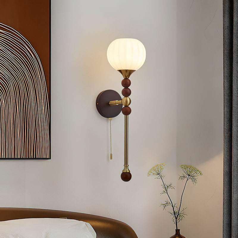 Colonia Vintage Globe Wall Lamp