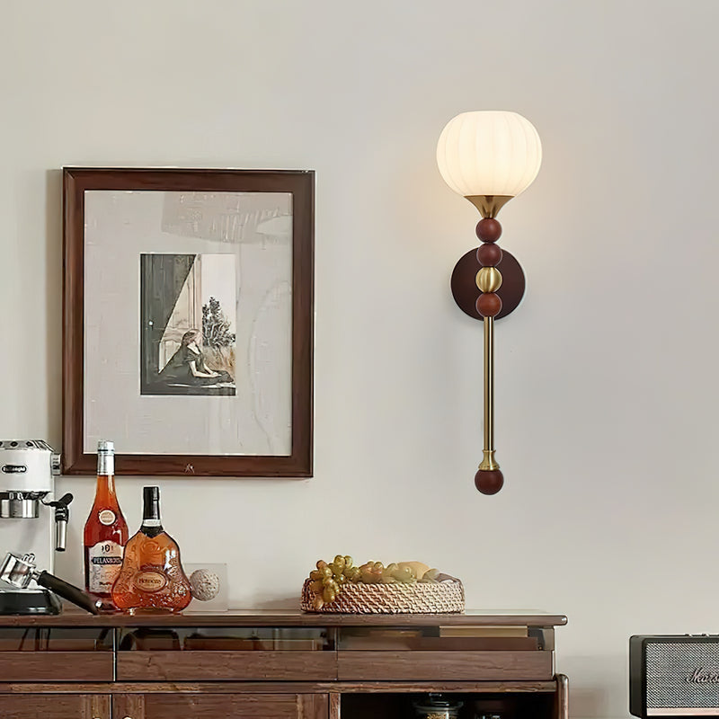 Colonia Vintage Globe Wall Lamp