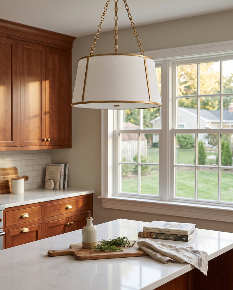 Abernathy Drum Pendant lamp